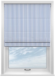 The British Stripe Co. Mary, Bristol No.3 - Twist&Fit Roman Blind